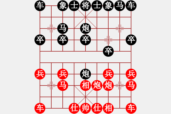 象棋棋譜圖片：1506101929 一休大師-劉永富 - 步數(shù)：10 