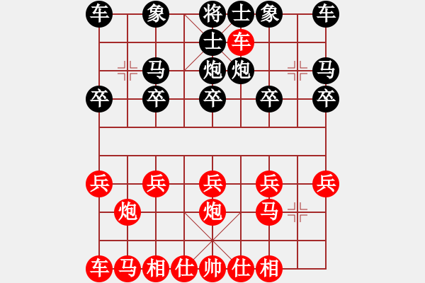 象棋棋譜圖片：153列手炮直車破補(bǔ)士角炮(局57 著2) - 步數(shù)：10 