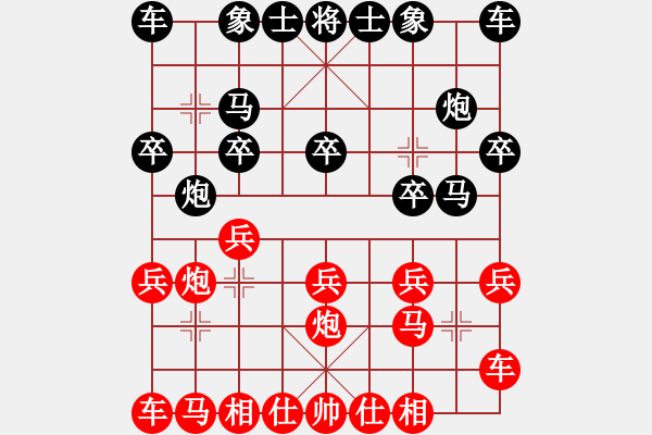 象棋棋譜圖片：橫才俊儒[292832991] -VS- 一條龍[447220240]（山重水復(fù)） - 步數(shù)：10 