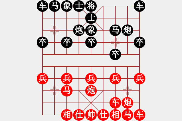 象棋棋譜圖片：周末交流一心一意勝歲月無聲2022-11-19 - 步數(shù)：10 