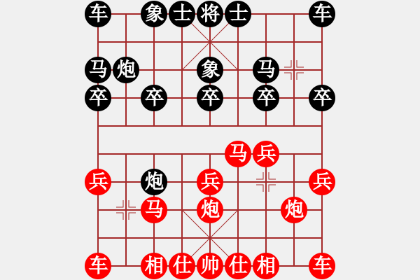 象棋棋譜圖片：2019第三屆象棋人工智能對(duì)決賽國(guó)圣先勝佳佳8 - 步數(shù)：10 