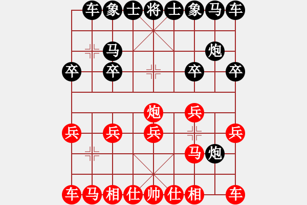 象棋棋譜圖片：品味人參[282322635] -VS- 請離我遠(yuǎn)點[522659860] - 步數(shù)：10 