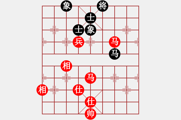 象棋棋譜圖片：河北大師(9星)-勝-神秘高手(9星) - 步數(shù)：100 