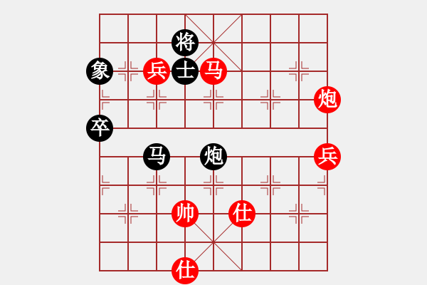 象棋棋譜圖片：1 - 步數(shù)：100 