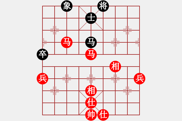 象棋棋譜圖片：二郎神楊戩(無極)-勝-神劍金牌庫(無極) - 步數(shù)：110 