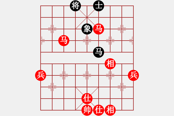 象棋棋譜圖片：二郎神楊戩(無極)-勝-神劍金牌庫(無極) - 步數(shù)：130 