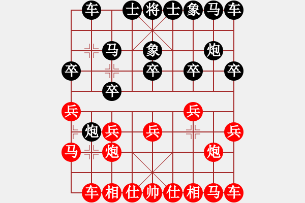 象棋棋譜圖片：景德鎮(zhèn) 馮孟龍 負(fù) 景德鎮(zhèn) 江民標(biāo) - 步數(shù)：10 