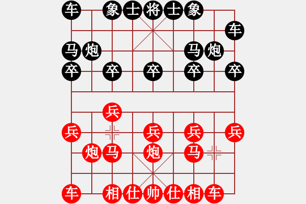 象棋棋譜圖片：希望的冬天<三先>勝湖北陳漢華 - 步數(shù)：10 