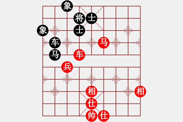 象棋棋譜圖片：xiaohuihui(5段)-和-堅決不軟(3段) 五七炮互進(jìn)七兵對屏風(fēng)馬 - 步數(shù)：170 