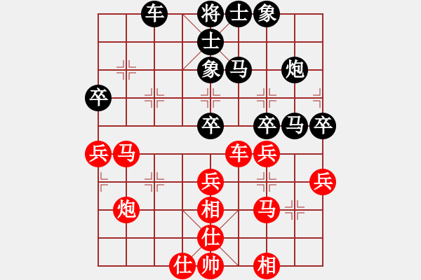 象棋棋譜圖片：V n 1 : Nguy 7877;n Tu 7845;n Anh ( HPH ) vs L - 步數(shù)：40 