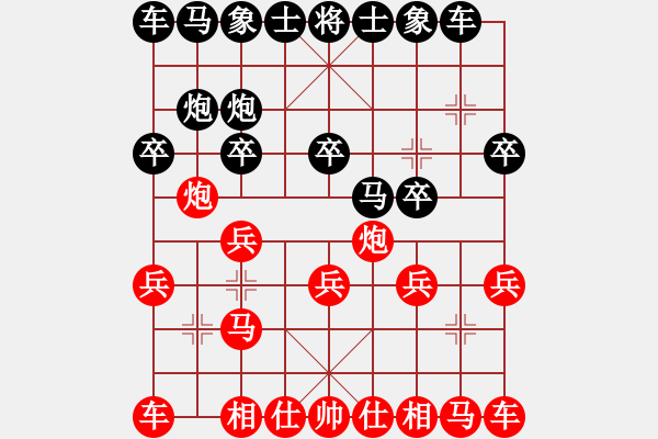 象棋棋譜圖片：324 - 步數(shù)：10 