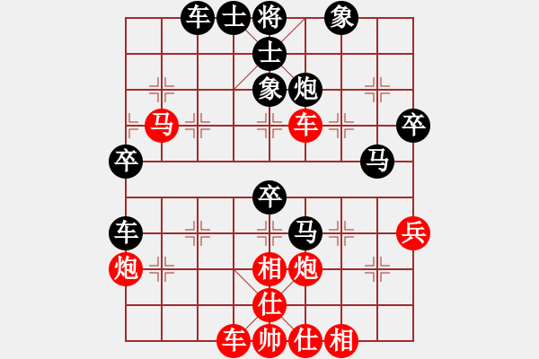 象棋棋譜圖片：鐵騎踏雪(9級)-負-執(zhí)著一生(4段) - 步數(shù)：60 