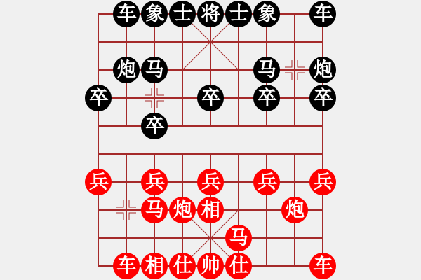 象棋棋譜圖片：哎哎.pgn - 步數(shù)：10 