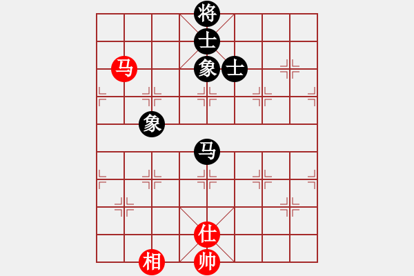 象棋棋谱图片：gg000555[红] -VS- bbboy002[黑] - 步数：100 