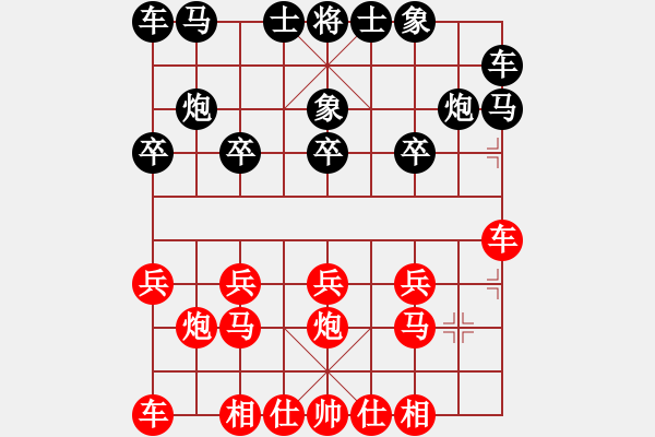 象棋棋譜圖片：橫才俊儒[292832991] -VS- 滿天星[317074625] - 步數(shù)：10 