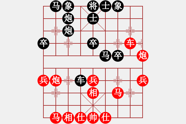 象棋棋谱图片：76大兴月赛5李晓刚后胜张洪明 - 步数：40 