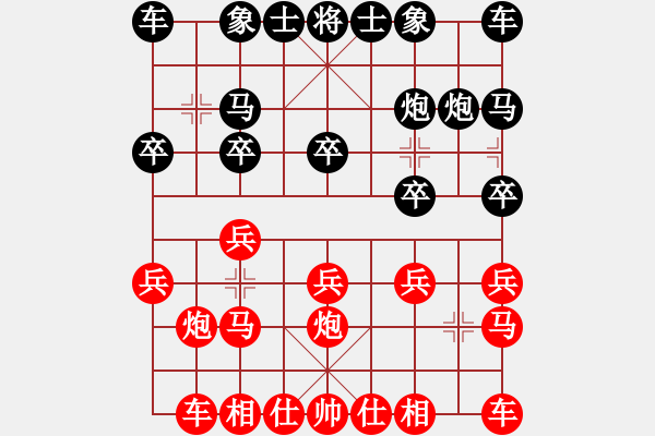 象棋棋譜圖片：風(fēng)雨者先勝小舒蘭.pgn - 步數(shù)：10 