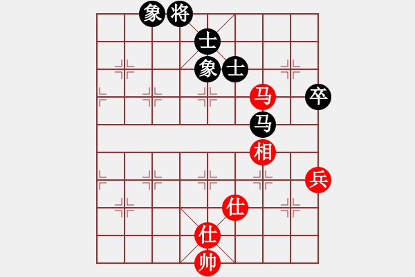 象棋棋譜圖片：小子陰險(風(fēng)魔)-和-品茗戰(zhàn)魂三(3弦) - 步數(shù)：110 