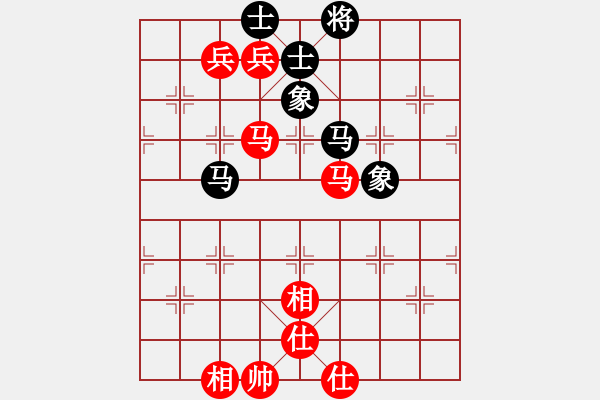 象棋棋譜圖片：蕭禹(8級)-和-yangjinze(8級) - 步數(shù)：120 