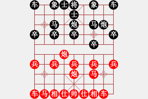 象棋棋譜圖片：小舒蘭VS趙凱南 - 步數(shù)：10 