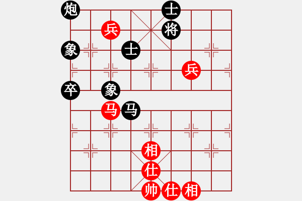 象棋棋譜圖片：就不怕輸(7段)-負(fù)-開(kāi)平棋王(8段) - 步數(shù)：100 