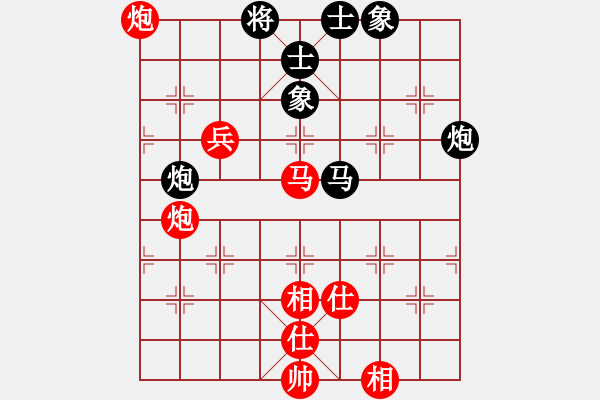 象棋棋谱图片：张江       先和 聂铁文     - 步数：110 