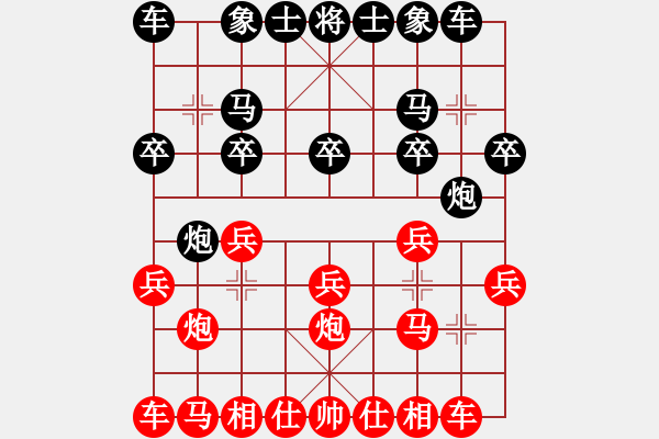 象棋棋譜圖片：2024.7.3.4五分鐘先負(fù)探頭炮 - 步數(shù)：10 