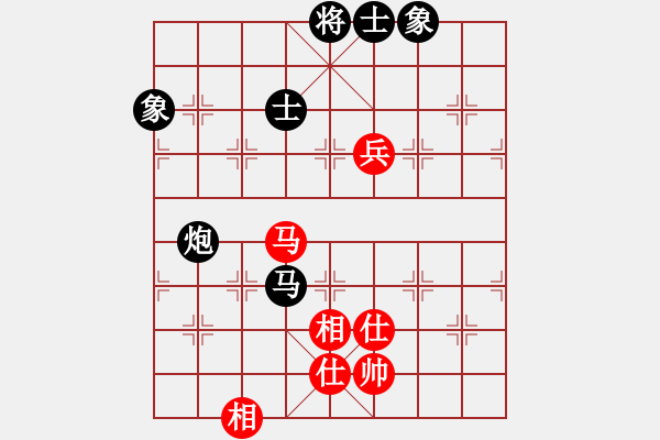 象棋棋譜圖片：淡看風(fēng)云(月將)-和-豬頭豬(日帥) - 步數(shù)：150 