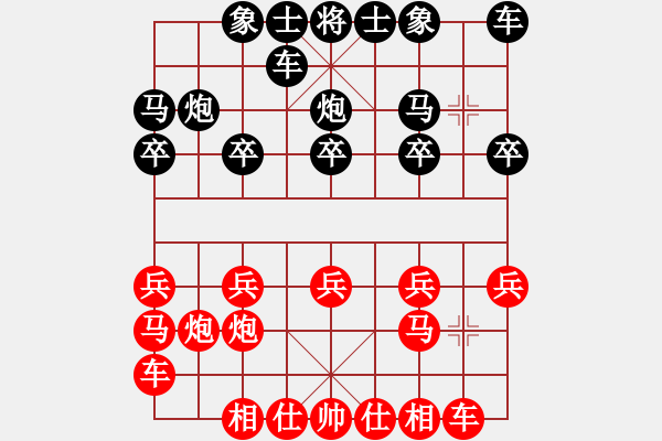 象棋棋譜圖片：倚天高手VS老將(2015 10 30) - 步數(shù)：10 