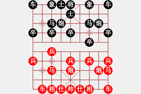 象棋棋譜圖片：尹培亙 先負(fù) 楊浩宇 - 步數(shù)：10 