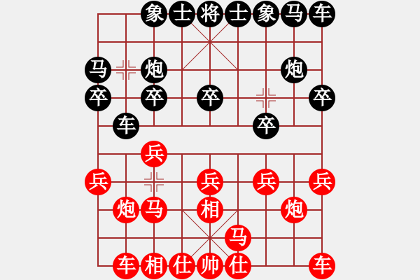 象棋棋譜圖片：昆侖 VS 業(yè)八二 - 步數：10 