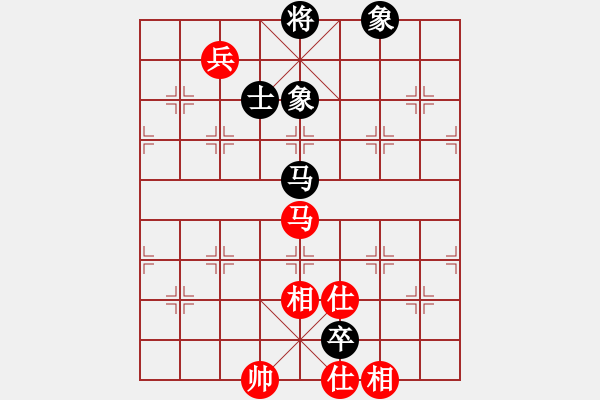 象棋棋譜圖片：天翻地覆(風(fēng)魔)-和-開(kāi)心豬(風(fēng)魔) - 步數(shù)：110 