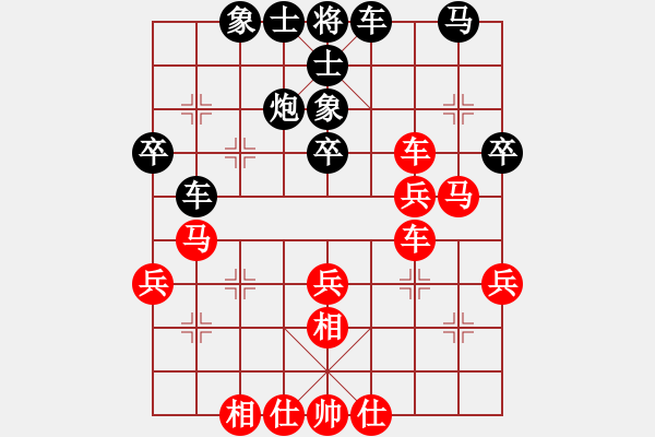 象棋棋譜圖片：順河樓飯莊(6段)-和-carlsberg(9段) - 步數(shù)：40 