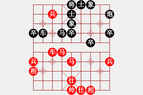 象棋棋譜圖片：第02輪 第04臺(tái) 山東郯城隊(duì) 張安東 先負(fù) 大同礦區(qū)隊(duì) 徐建斌 - 步數(shù)：60 