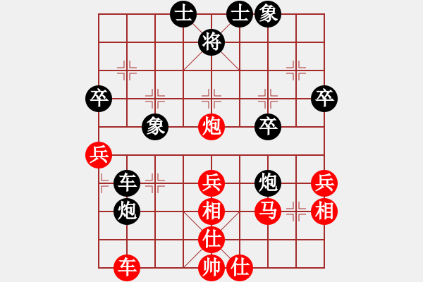 象棋棋譜圖片：和誰下棋(9星)-負(fù)-統(tǒng)一方便面(8星) - 步數(shù)：40 