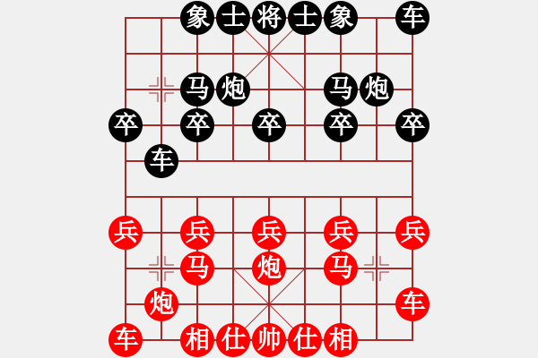 象棋棋譜圖片：太守棋狂先勝?gòu)V東嶺南象協(xié)會(huì)對(duì)方正在輸?2017?6?21 - 步數(shù)：10 