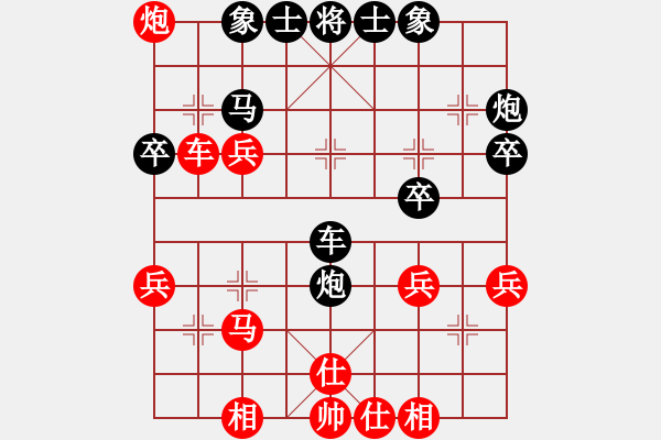 象棋棋譜圖片：吃魚魚(7段)-負(fù)-古道飛俠(4段) - 步數(shù)：40 