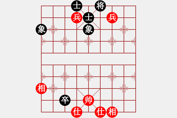 象棋棋譜圖片：中炮進七兵過河車對后手拐角馬變例 - 步數(shù)：150 