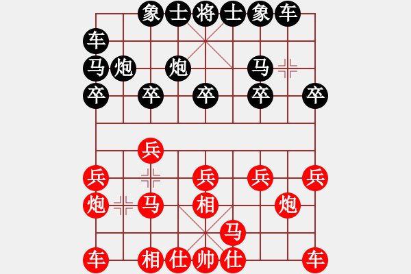 象棋棋譜圖片：口香糖先負(fù)兵工廠(chǎng) - 步數(shù)：10 