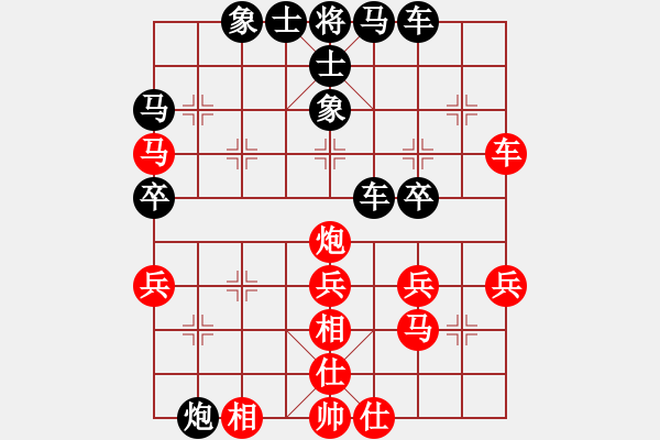 象棋棋譜圖片：‖棋家軍‖[474177218] -VS- 成功[1822002906] - 步數(shù)：40 