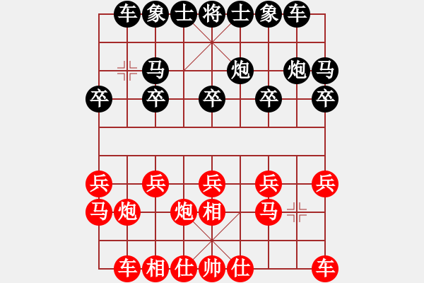 象棋棋譜圖片：張雄先負(fù)周錦俊 - 步數(shù)：10 