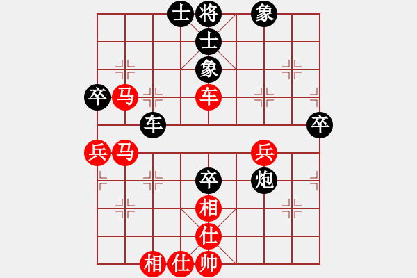 象棋棋譜圖片：20180513 先勝代浩東 順炮直車對(duì)橫車 馬八進(jìn)七 炮2平3 - 步數(shù)：60 