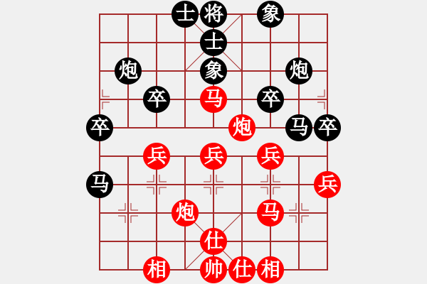 象棋棋譜圖片：晶晶(業(yè)8–1)先勝清仁福壽(業(yè)8–3)202104251812.pgn - 步數(shù)：40 