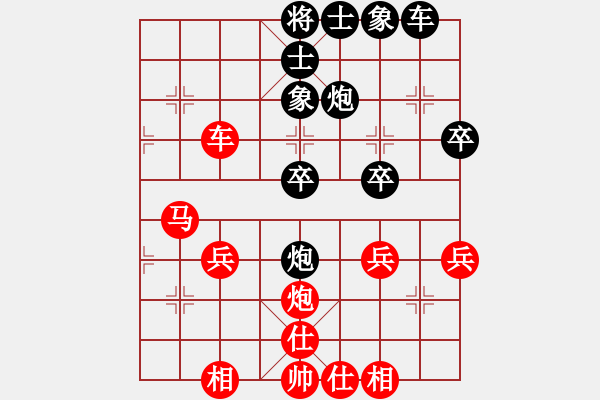 象棋棋譜圖片：bbboy002（業(yè)6-2） 先勝 童童爺爺（業(yè)6-2） - 步數(shù)：40 