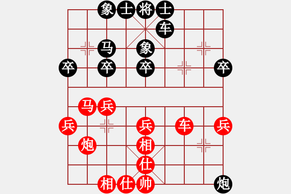 象棋棋譜圖片：炫風格日樂(天罡)-負-小心啊小心(2星) - 步數(shù)：30 