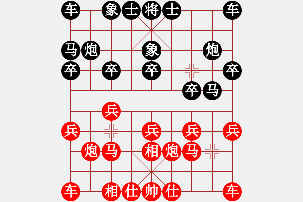 象棋棋譜圖片：趙鑫鑫 先勝 趙瑋 - 步數(shù)：10 