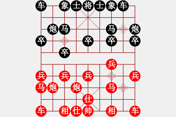 象棋棋譜圖片：黑龍江隊(duì) 張梅 勝 天津市象棋隊(duì) 王晴 - 步數(shù)：10 