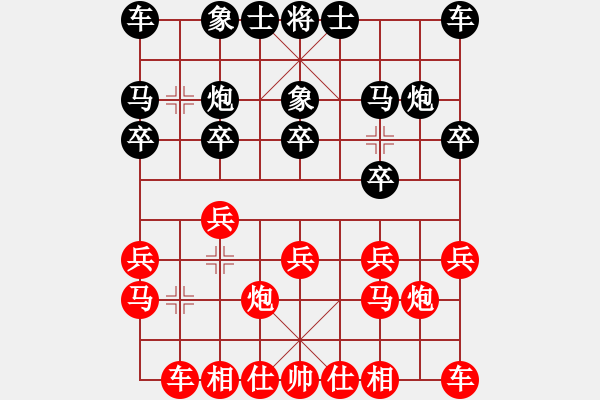 象棋棋譜圖片：新加坡 劉偉烈 和 新加坡 杜耀宗 - 步數(shù)：10 