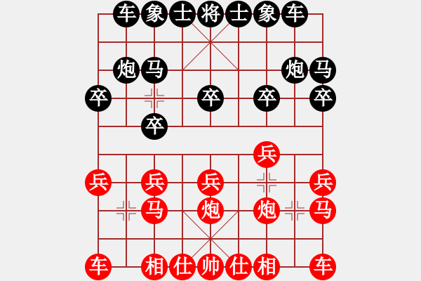 象棋棋譜圖片：鴻洋 負 為空 - 步數(shù)：10 