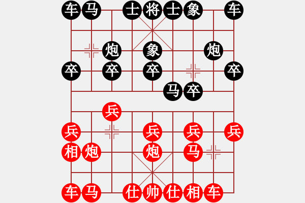 象棋棋譜圖片：江西社體中心 孫思陽 負(fù) 龍江棋牌中心 趙國榮 - 步數(shù)：10 